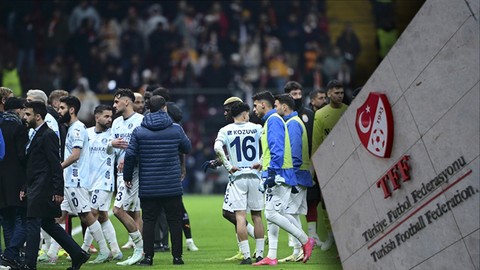 TFF'den Radikal Karar! Sahayı Tek Eden Takımlara Dev Ceza