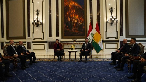 DEM Parti İmralı Heyetinden Erbil’de Kritik Temas, Neçirvan Barzani ile Görüştüler