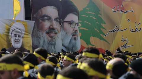 Nasrallah'a 5 Ay Sonra Cenaze Töreni: Beyrut'ta On Binler Sokağa Döküldü