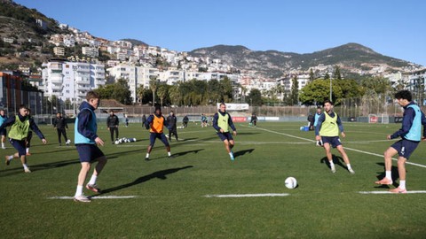 Alanyaspor MKE Ankaragücü'ne Hazırlanıyor