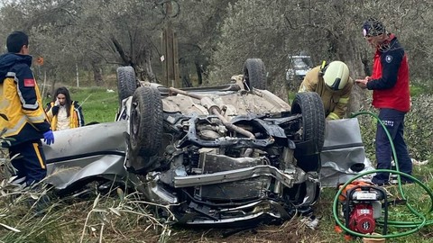Balıkesir'de Feci Kazada 2 Kişi Öldü