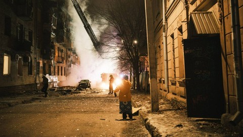 Rusya'dan Harkiv'e Saldırı
