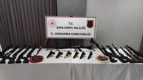 Şanlıurfa’da Silah Kaçakçılığı Operasyonu: 14 Kişi Gözaltında