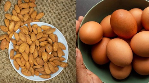 Yumurta mı Badem mi? Hangisinde Daha Fazla Protein Var