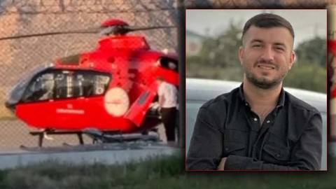 Ambulans Helikopterle Şırnak’tan Diyarbakır’a Havalandı