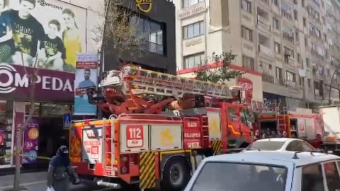 Dönercide Korkutan Yangın