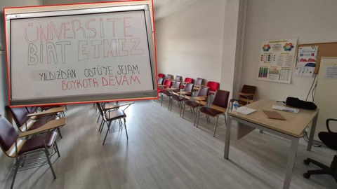 Öğrencilerin Boykotuna Akademisyenlerden Destek! İş Bırakma Kararı Aldılar: 'Hukuksuzluğa Karşı Öğrencilerin Yanındayız'