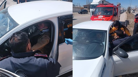 Van’daki Trafik Kazasında 1 Yaralı