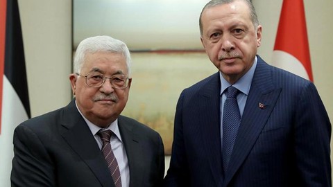 Cumhurbaşkanı Erdoğan ile Mahmud Abbas Arasında Telefon Görüşmesi