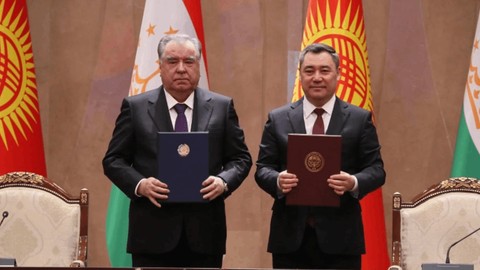 Tacikistan ve Kırgızistan Arasındaki Sınır Anlaşmasına Onay