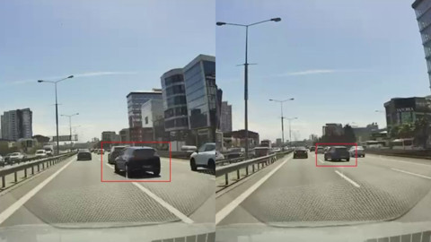 İstanbul'da Trafik Magandası Dehşet Saçtı! O Tehlikeli Anlar Kamerada