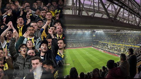Dev Derbide Stadyum İnledi! 'Hak Hukuk Adalet' Sesleri Yükseldi