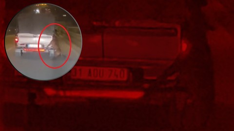 Vahşetin Bu Seferki Adresi Hatay: Köpeği İple Araca Bağladı, Metrelerce Sürükledi