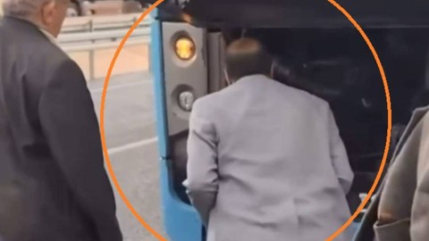 Yangını Üfleyerek Söndürmeye Çalıştı