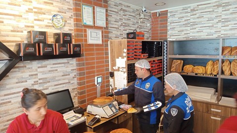 Zabıta Ekiplerinden Fırınlara Teftiş