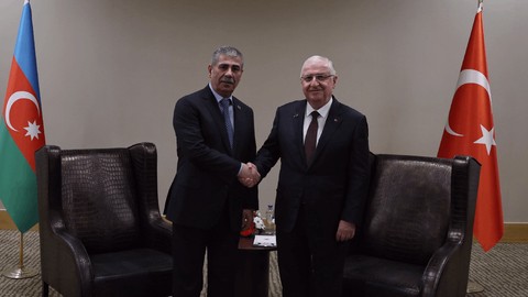 Bakan Yaşar Güler, Azerbaycanlı Mevkidaşı ile Görüştü