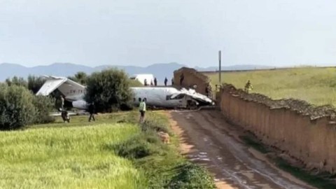 Fas'ta Küçük Uçak Duvara Çarptı: 4 Yaralı
