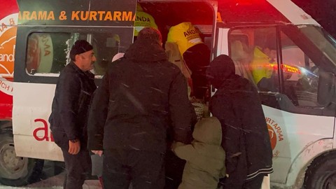 Kayseri'de Mahsur Kalan 755 Kişi Kurtarıldı