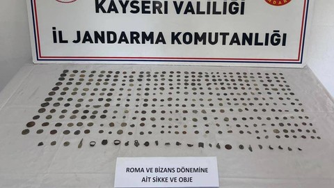 Kayseri'de Tarihi Eser Operasyonu