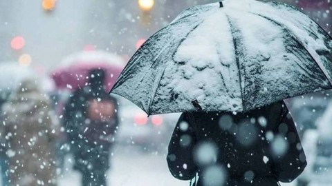 Meteoroloji'den Çok Sayıda İl İçin Kar, Sağanak, Fırtına Uyarısı