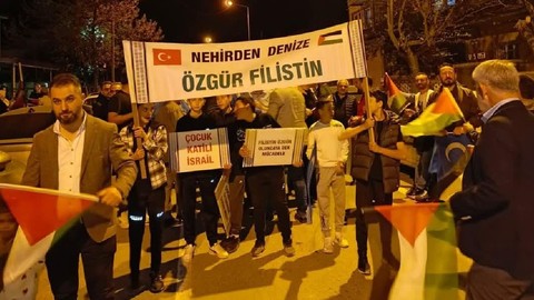 Balıkesir’de Gazze Yürüyüşü