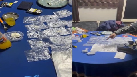 Taksim'de Kumar Operasyonu! Uyuşturucu Paketlerken Basıldılar