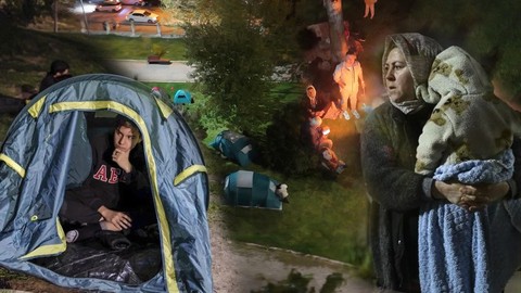 İstanbullu'ya Uyku Yok! Geceyi Sokakta Geçiriyorlar