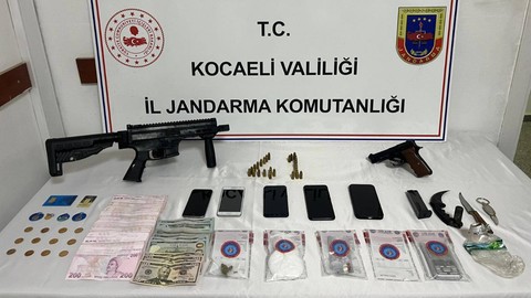 Kocaeli'de Jandarmadan Uyuşturucu Operasyonu