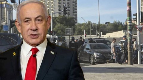Netanyahu'nun Konvoyu Kaza Yaptı