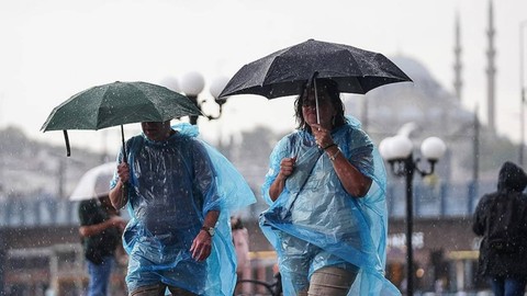 Meteoroloji'den Çok Sayıda İl İçin Sağanak Uyarısı