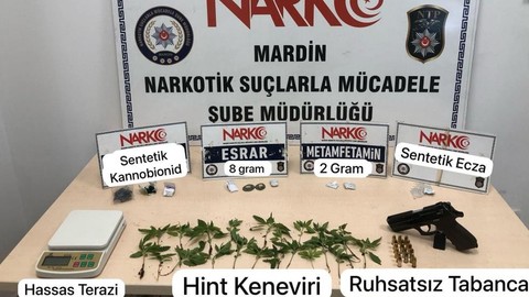 Mardin'de 5 Uyuşturucu Satıcısı Tutuklandı