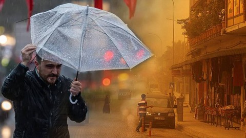 Meteoroloji’den Yağış, Fırtına ve Toz Taşınımı Uyarısı