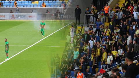 Ankaragücü-Amed Maçı Olaylı Başladı