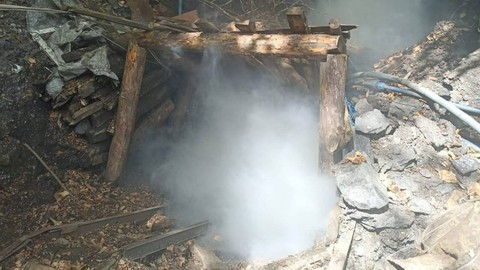 Zonguldak'ta Kaçak Maden Ocakları İmha Edildi