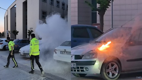 Bursa'da Devlet Hastanesinde Korkutan Yangın