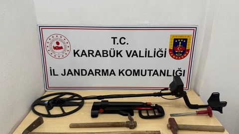 Safranbolu’da Define Avcıları Suçüstü Yakalandı