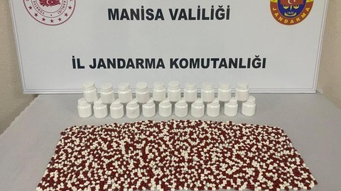 Manisa'da Uyuşturucu Operasyonu! Tam 2 Bin 458 Tane...