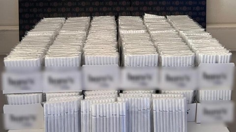 Kırıkkale'de 7 Bin 280 Tane Makaron Ele Geçirildi