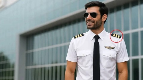 Pilotların Üniformalarındaki Çizgilerin Sırrı Çözüldü! Meğer Bu Anlama Geliyormuş