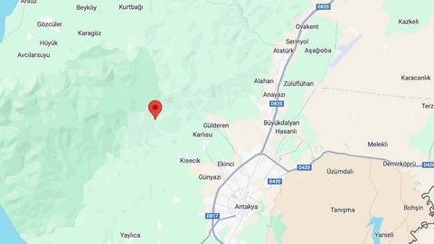 AFAD ve Kandilli Rasathanesi Açıkladı: Hatay'da Deprem!