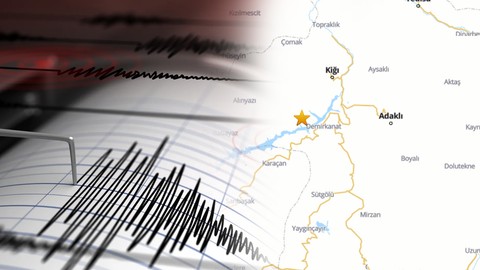 AFAD ve Kandilli Art Arda Duyurdu! Bingöl'de Deprem... Dün de Sallanmıştı