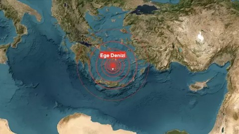 Ege Denizi'nde Deprem