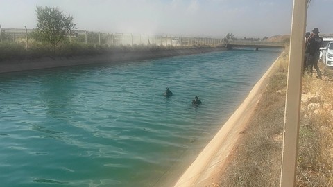 Şanlıurfa'da Kanalda Kaybolan Ali 3 Gündür Aranıyor