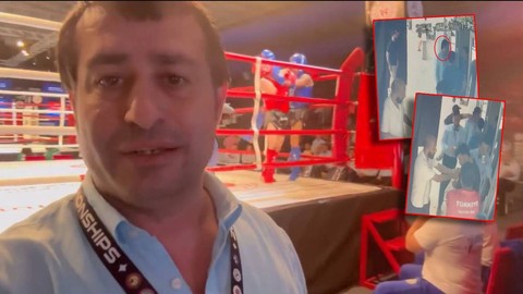 Antalya'da Muaythai Dünya Şampiyonası'nda Kan Döküldü! Azerbaycan Federasyon Başkanı'na Şok Saldırı