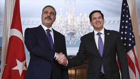 Bakan Fidan, ABD Dışişleri Bakanı ile Görüştü