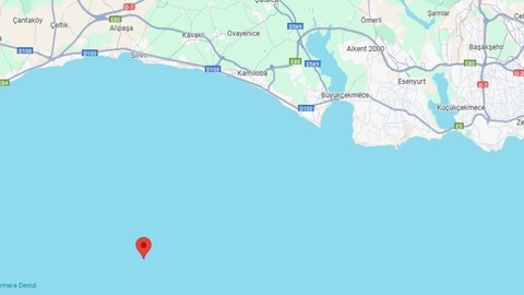İstanbul'da Deprem Meydana Geldi
