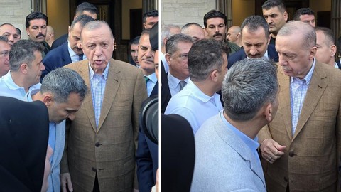 Cumhurbaşkanı Erdoğan, Muğla’da Bayram Namazı Kıldı, Vatandaşlarla Bayramlaştı