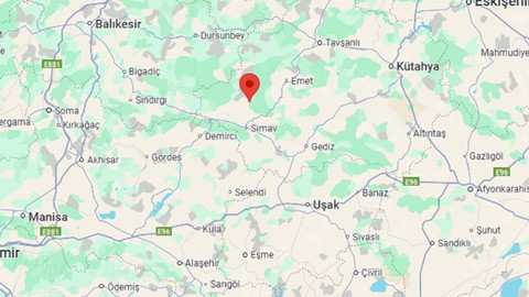 Kütahya'da Korkutan Deprem