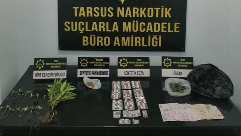 Mersin'de Uyuşturucu Operasyonu: 49 Tutuklama