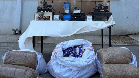 Aydın'da 'Kaçak Sigara’ Operasyonu